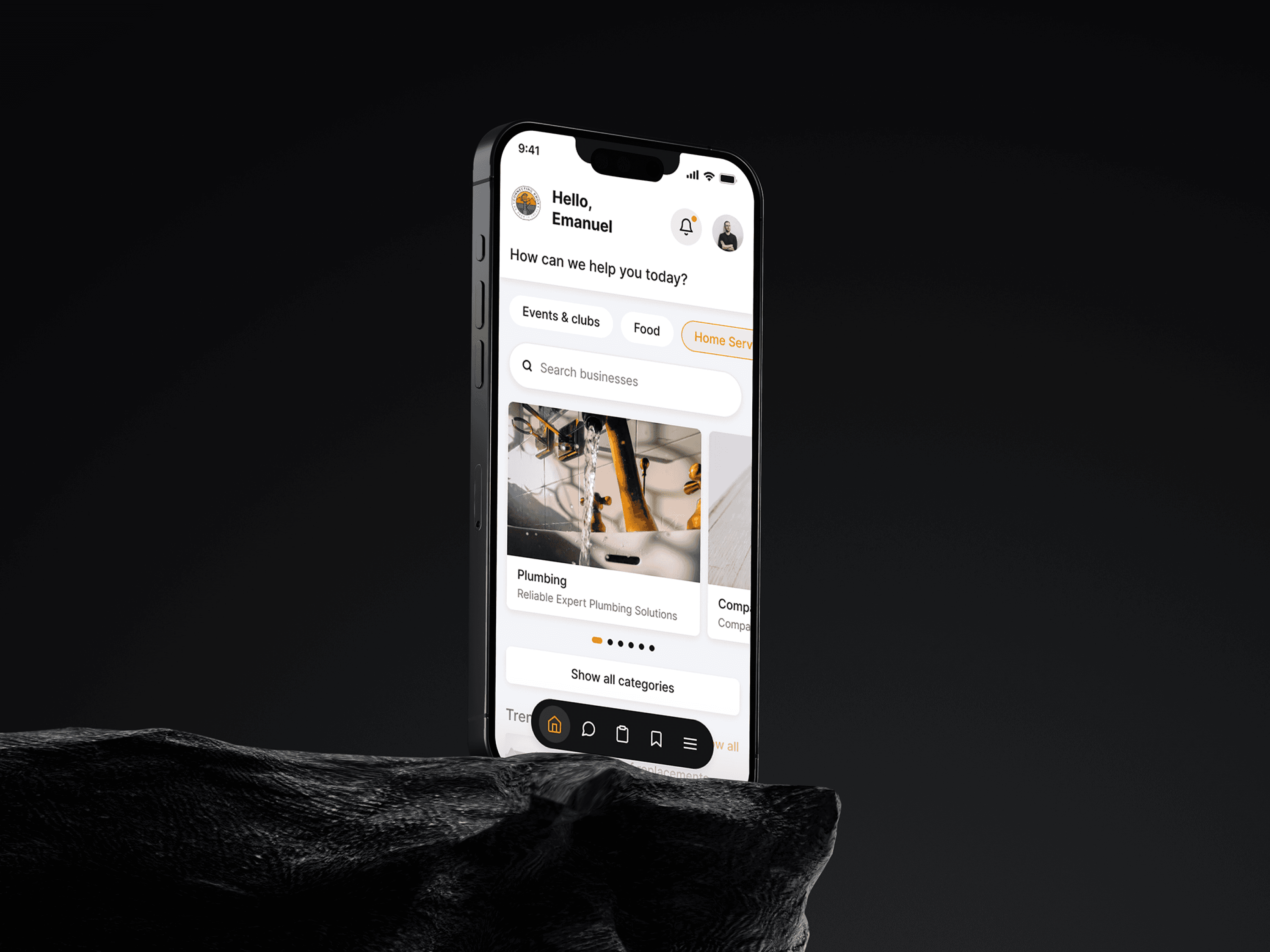 ConnectingKnox app: event discovery and community feed